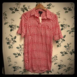 Laundry Candy Stripe dress NWT